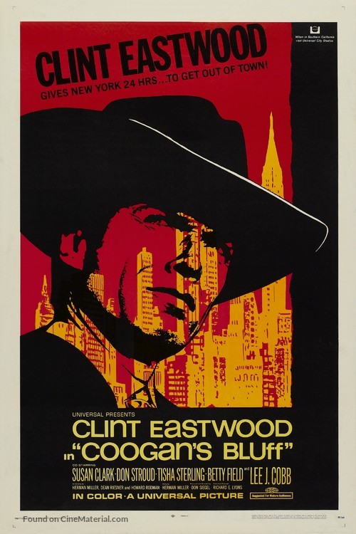 Coogan&#039;s Bluff - Movie Poster