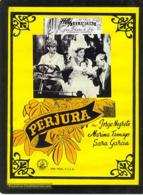 Perjura - Mexican Movie Poster