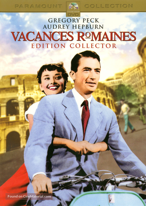 Roman Holiday - French DVD movie cover