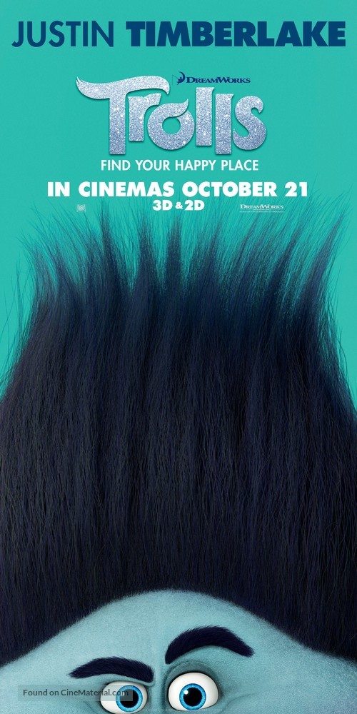 Trolls - British Movie Poster