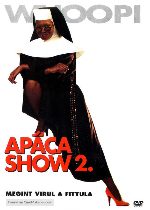 Sister Act 2: Back in the Habit - Hungarian DVD movie cover