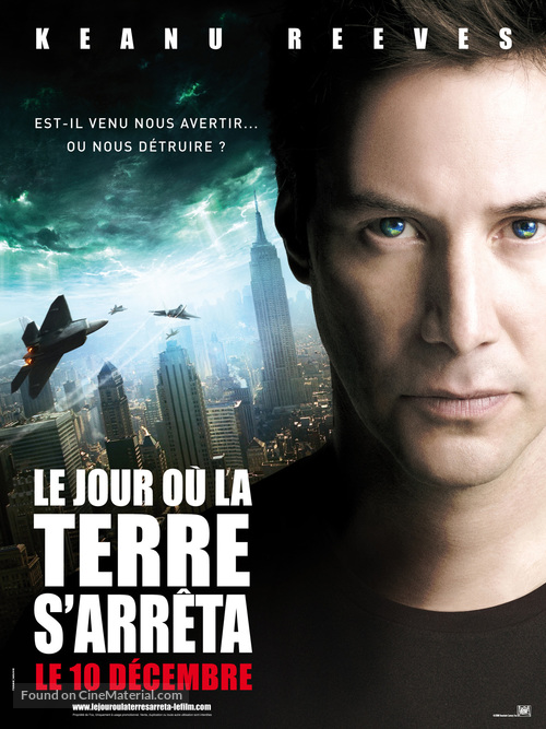 The Day the Earth Stood Still - French Movie Poster