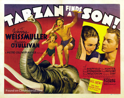 Tarzan Finds a Son! - Movie Poster