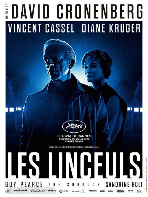 The Shrouds - French Movie Poster