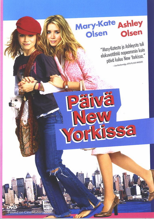 New York Minute - Finnish DVD movie cover