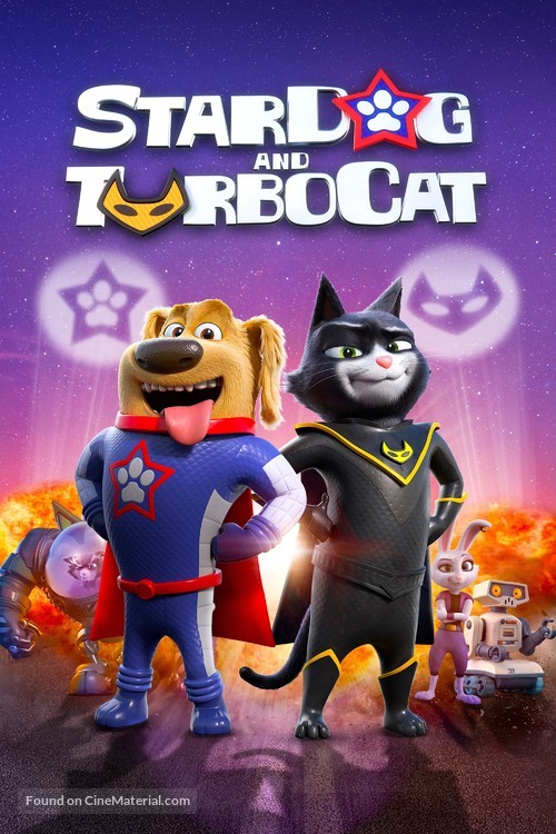 SpaceDog and TurboCat - British Video on demand movie cover