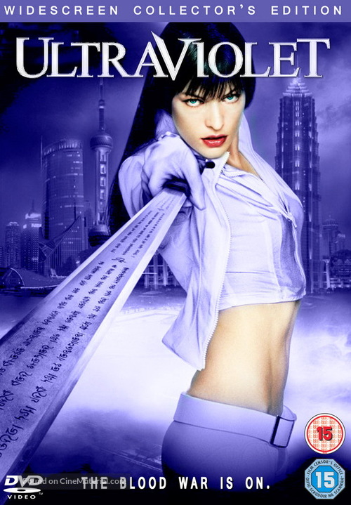 Ultraviolet - British DVD movie cover