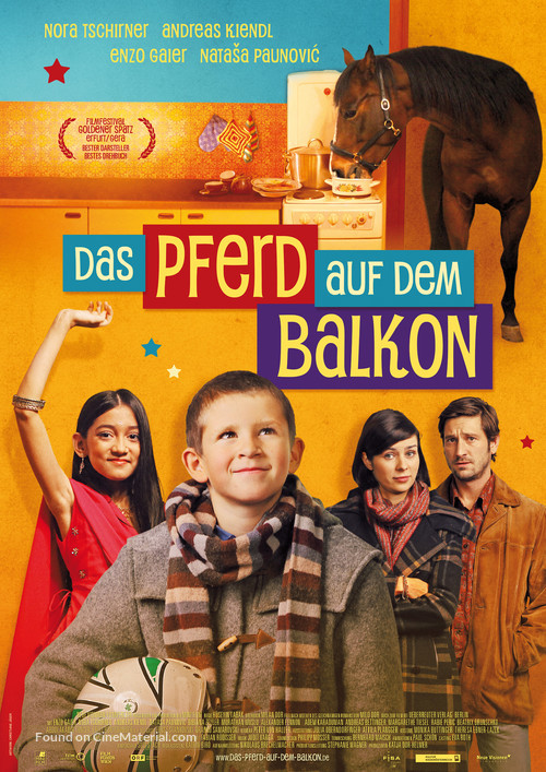 Das Pferd auf dem Balkon - German Movie Poster