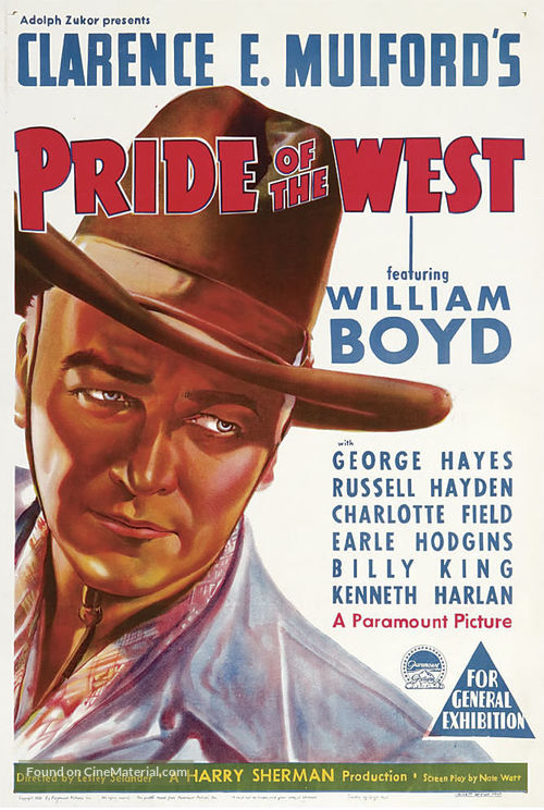 Pride of the West - Australian Movie Poster