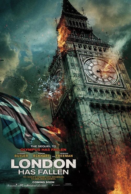 London Has Fallen - British Movie Poster