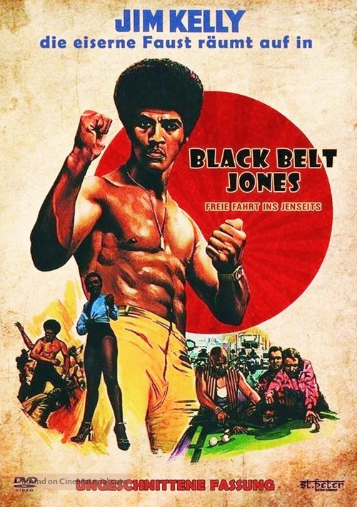 Black Belt Jones - German DVD movie cover