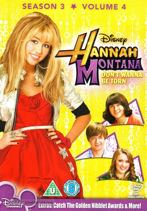 &quot;Hannah Montana&quot; - British DVD movie cover