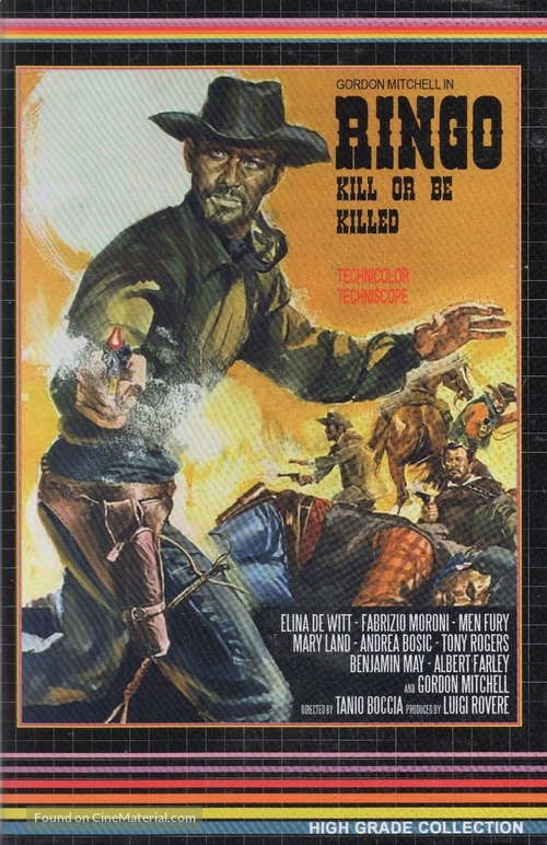 Uccidi o muori - German DVD movie cover