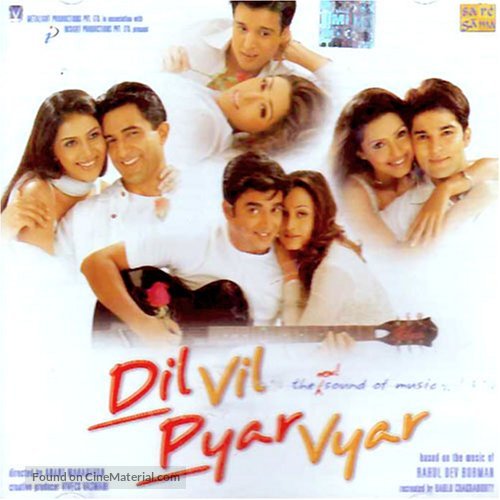 Dil Vil Pyar Vyar - Indian Movie Poster