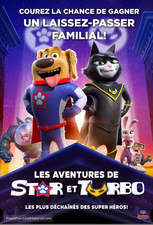 SpaceDog and TurboCat - Canadian Movie Poster