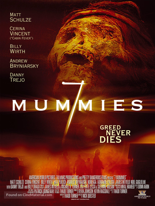 Seven Mummies - Movie Poster