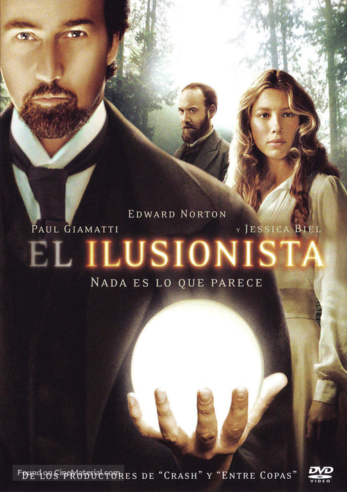 The Illusionist - Spanish Movie Cover