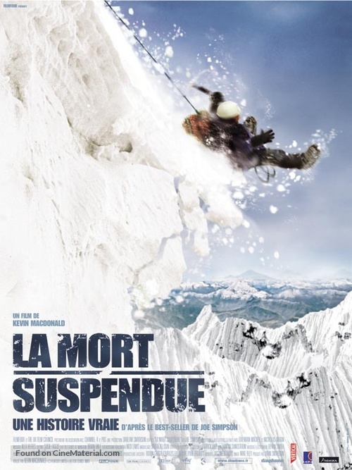 Touching the Void - French Movie Poster