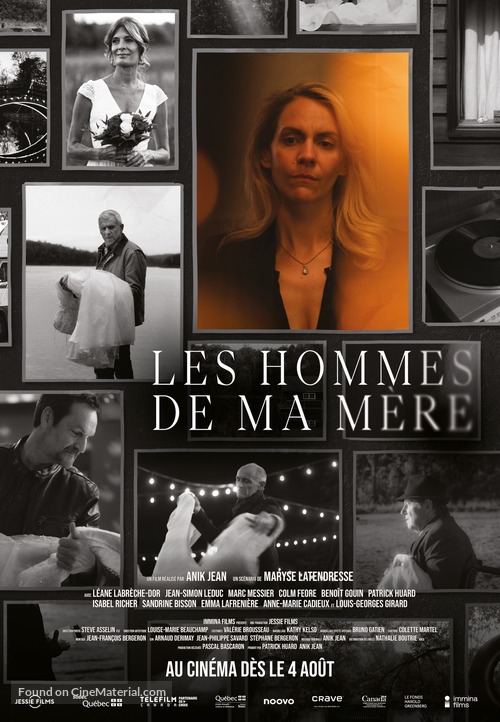 Les hommes de ma m&egrave;re - Canadian Movie Poster