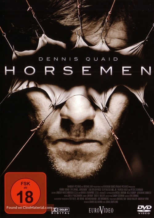 The Horsemen - German DVD movie cover