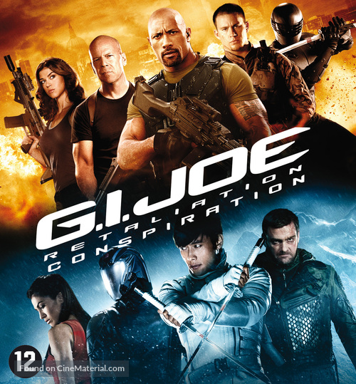 G.I. Joe: Retaliation - Dutch Blu-Ray movie cover