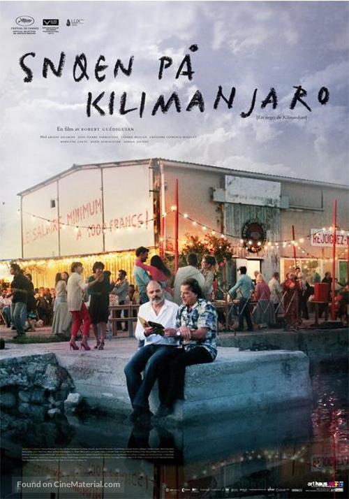 Les neiges du Kilimandjaro - Norwegian Movie Poster