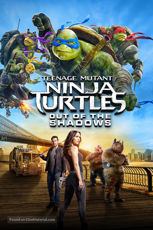 Teenage Mutant Ninja Turtles: Out of the Shadows - Movie Cover