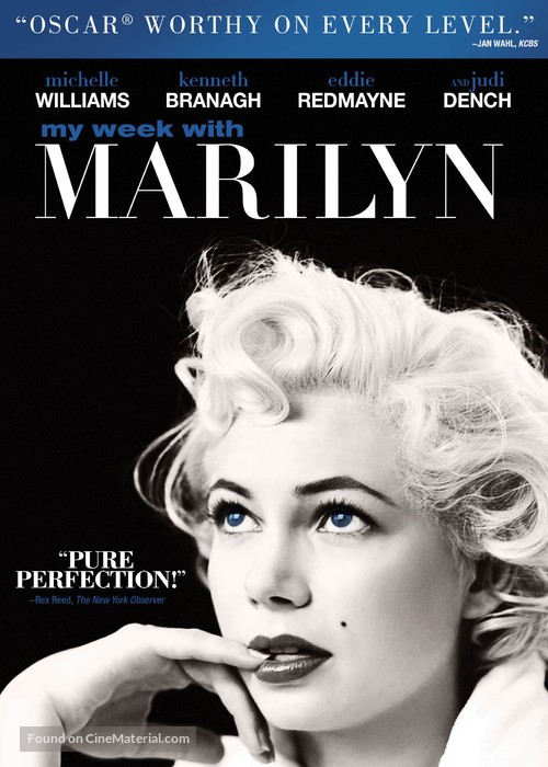 My Week with Marilyn - DVD movie cover