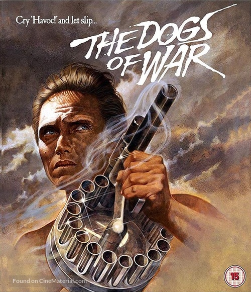 The Dogs of War - British Blu-Ray movie cover