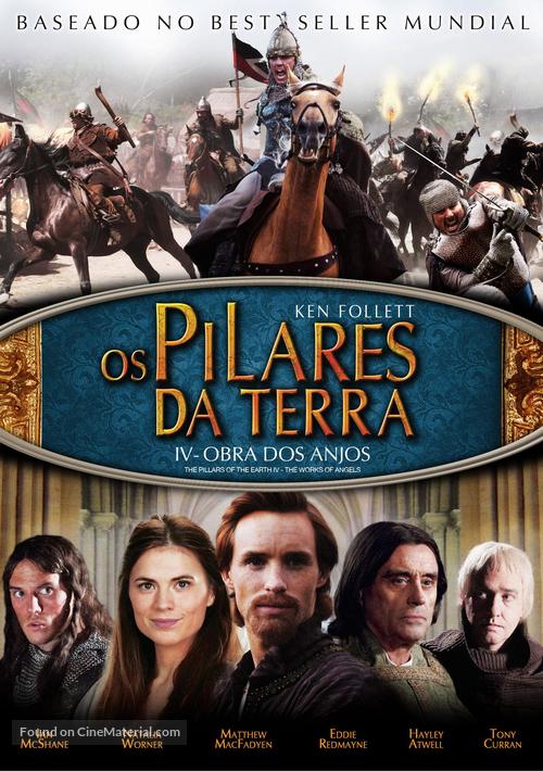 &quot;The Pillars of the Earth&quot; - Brazilian DVD movie cover