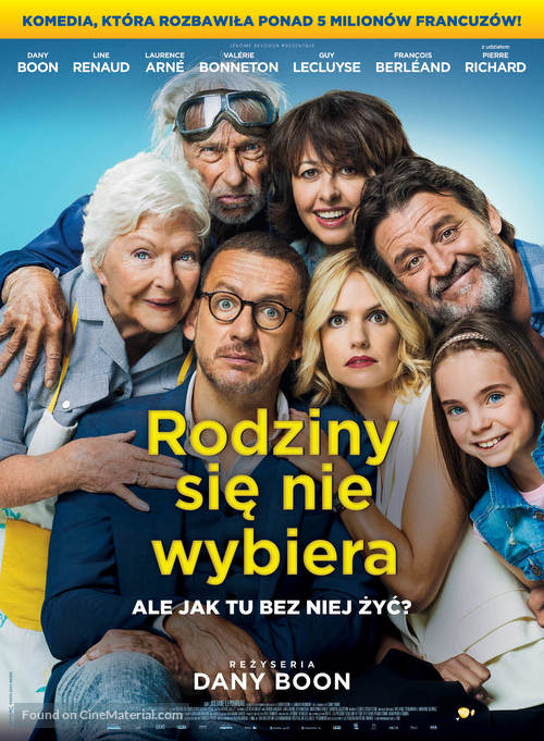 La ch&#039;tite famille - Polish Movie Poster