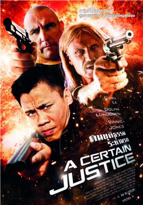 A Certain Justice - Thai Movie Poster