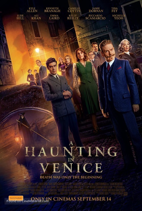 A Haunting in Venice - Australian Movie Poster