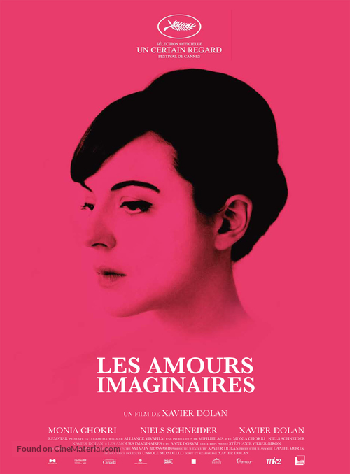 Les amours imaginaires - French Movie Poster