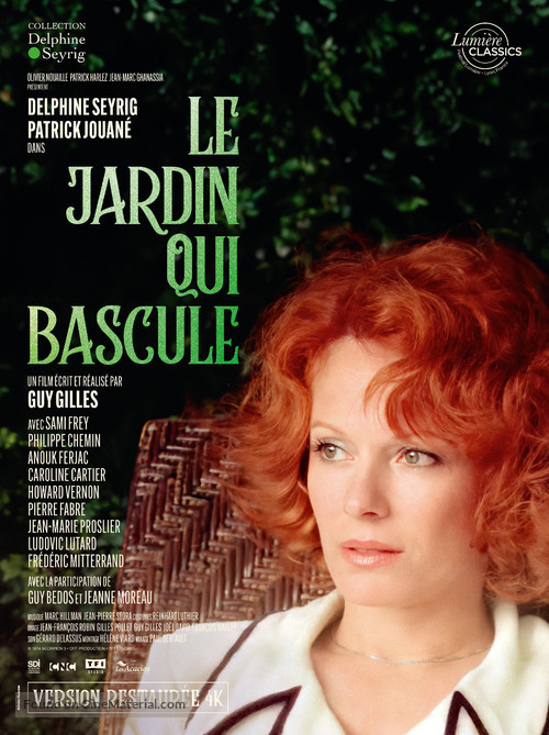 Le jardin qui bascule - French Re-release movie poster