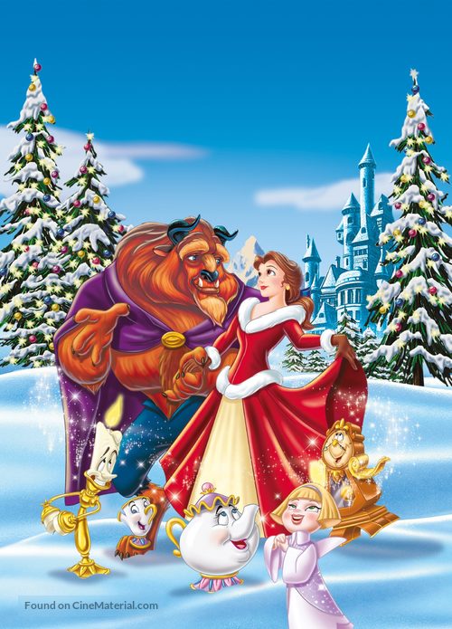 Beauty and the Beast: The Enchanted Christmas - Key art