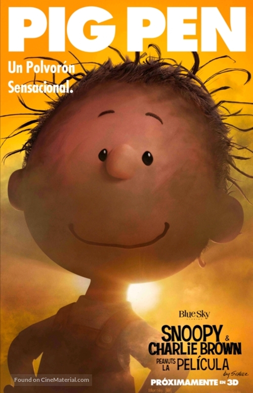 The Peanuts Movie - Mexican Character movie poster