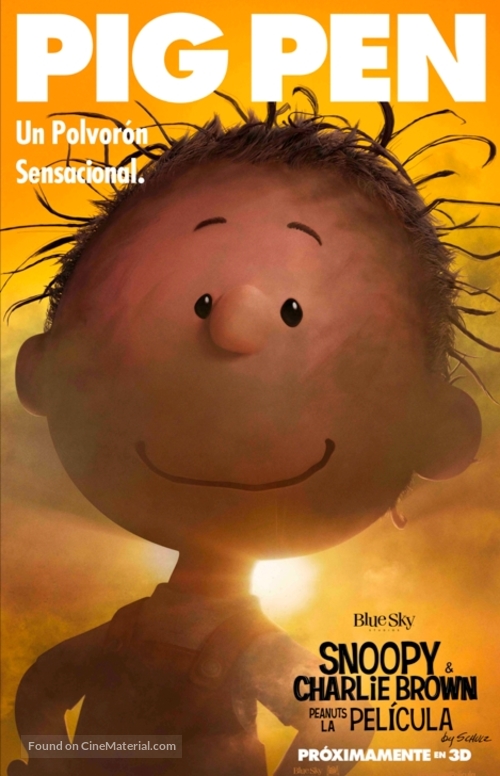 The Peanuts Movie - Mexican Character movie poster