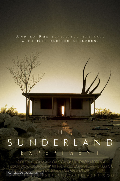 The Sunderland Experiment - Movie Poster