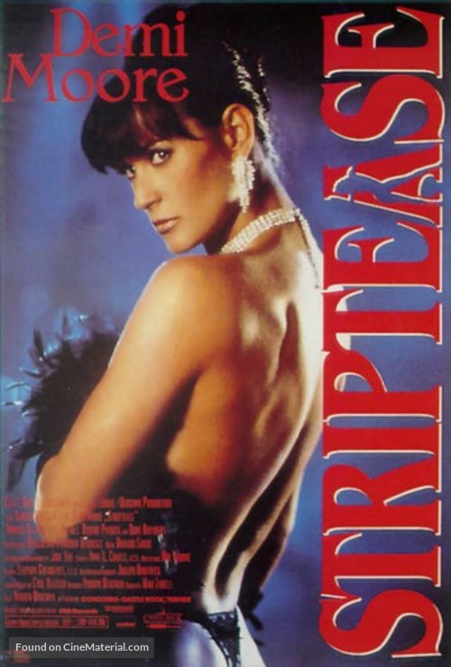 Striptease - British Movie Poster