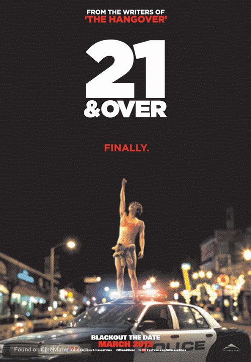 21 and Over - Canadian Movie Poster