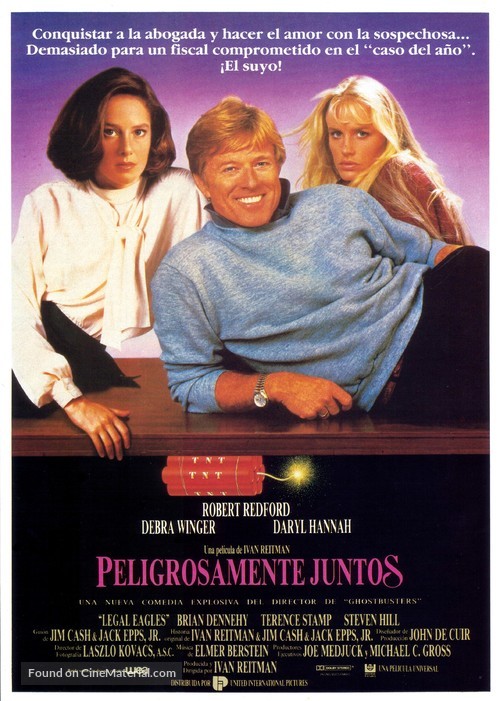 Legal Eagles - Spanish Movie Poster