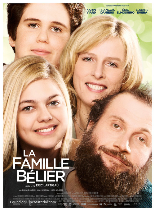 La famille B&eacute;lier - French Movie Poster