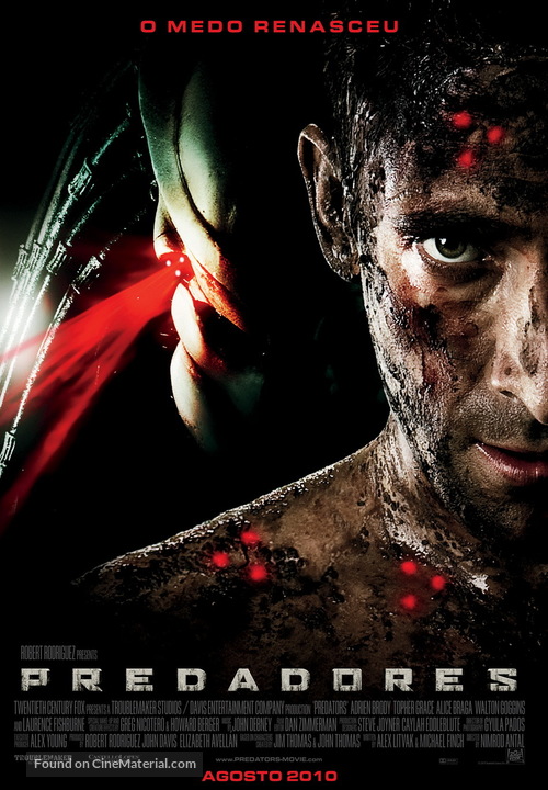 Predators - Portuguese Movie Poster