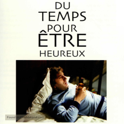 Tijd om gelukkig te zijn - French Movie Poster