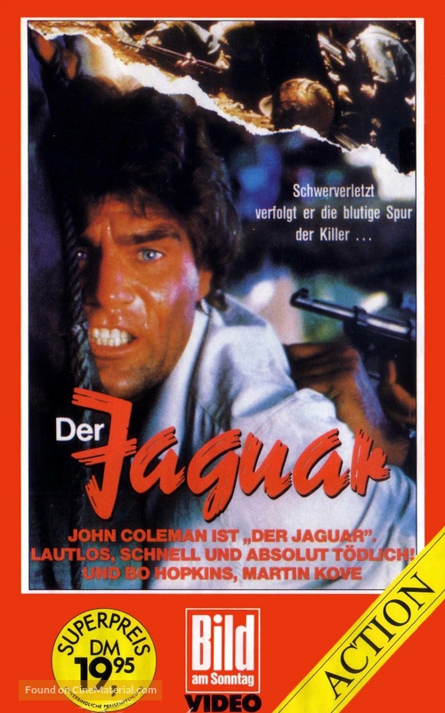 President&#039;s Target - German VHS movie cover