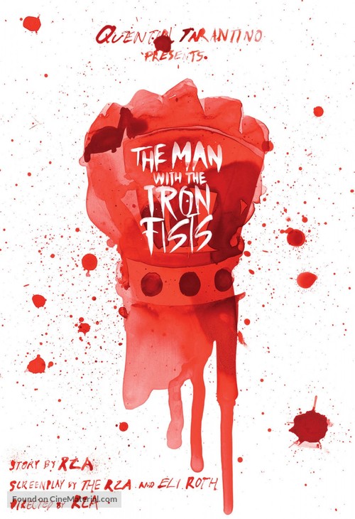 The Man with the Iron Fists - Movie Poster