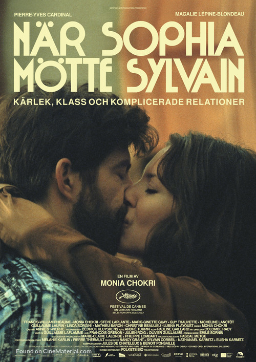 Simple comme Sylvain - Swedish Movie Poster