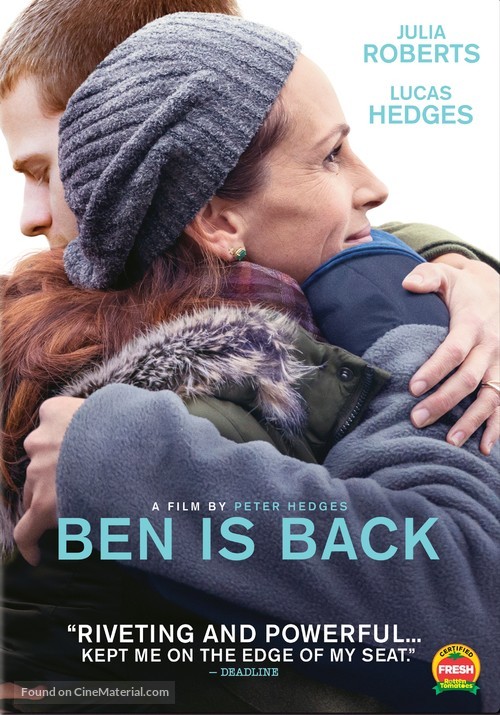 Ben Is Back - DVD movie cover
