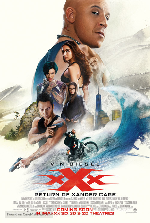 xXx: Return of Xander Cage - British Movie Poster